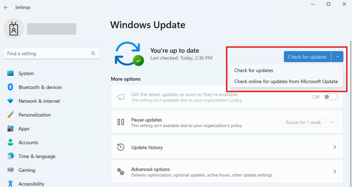 Manual System Updates - SEPT Knowledge Base